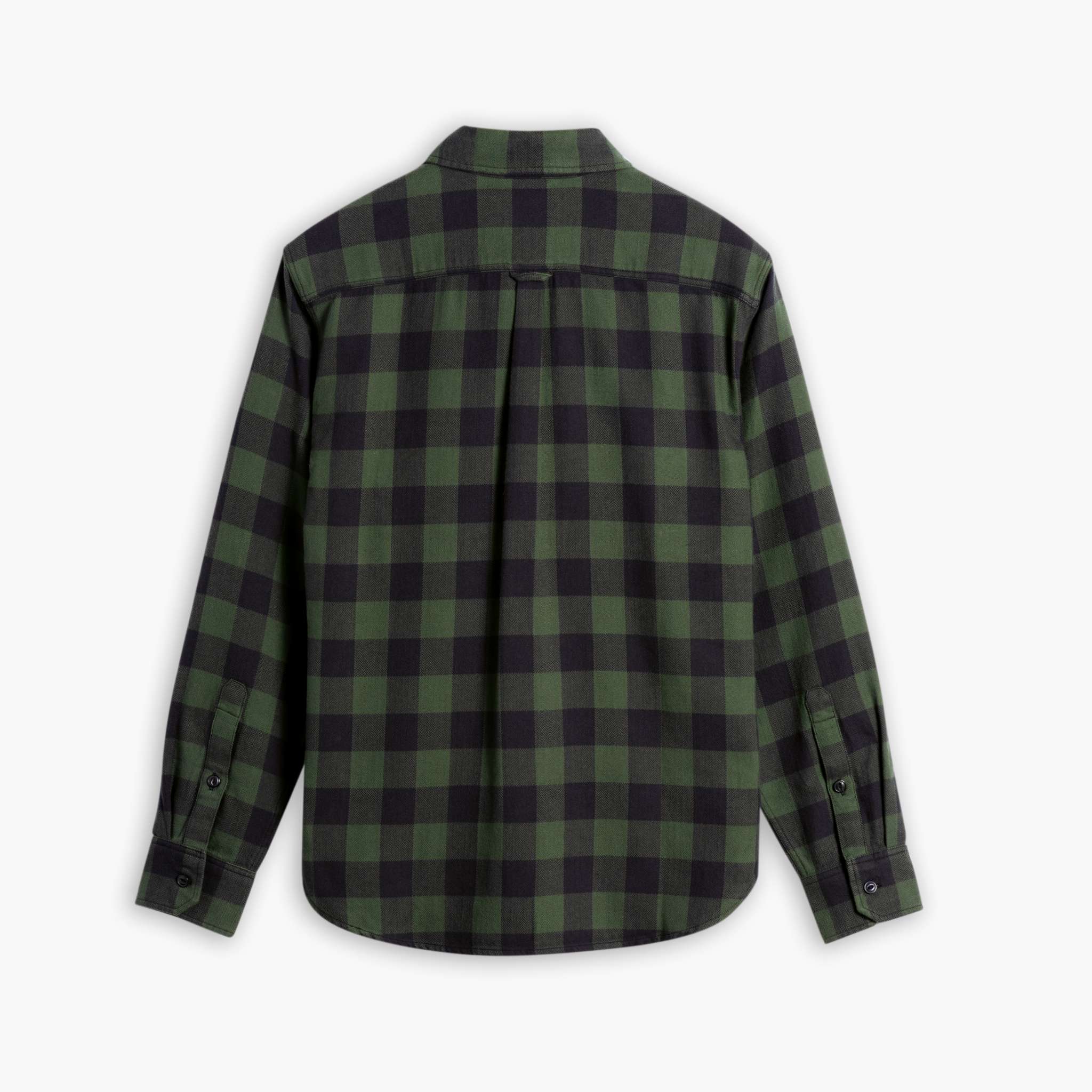 Buffalo Check Shirt | Evergreen - Image 2