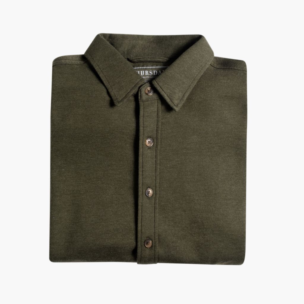 Everyday Button-Down Shirt | Olive - Image 3