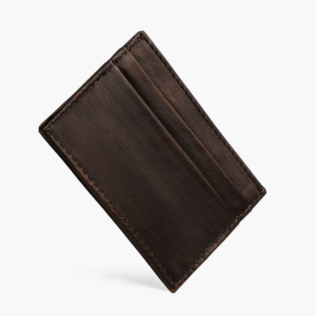 Leather Card Holder | Black Coffee - Image 3