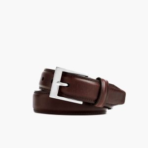 Men's Classic Leather Belt | Brown