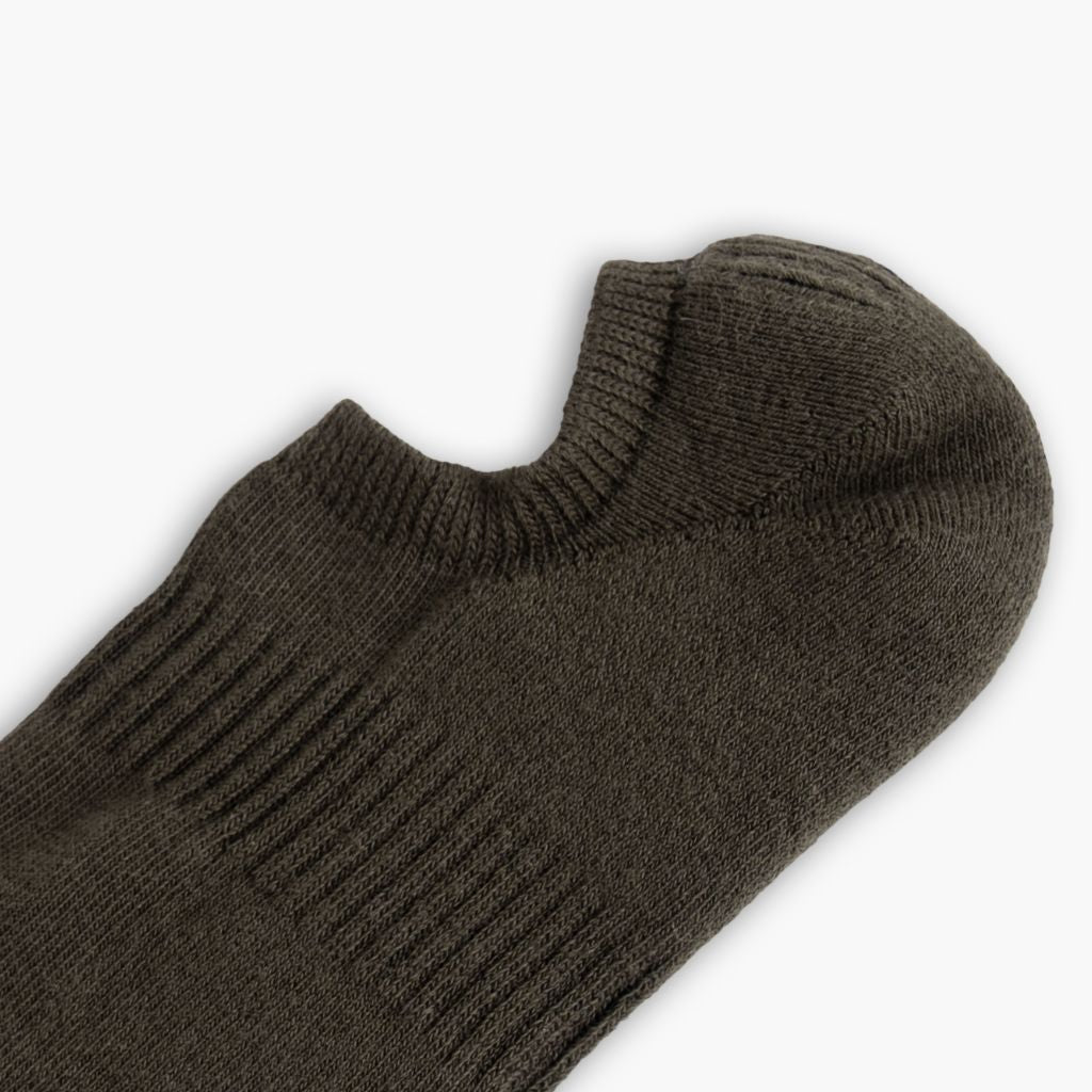 Men's Classic No Show Sock | Olive - Image 2