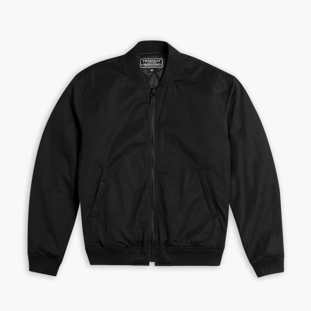 Union Bomber Jacket | Black - Image 4