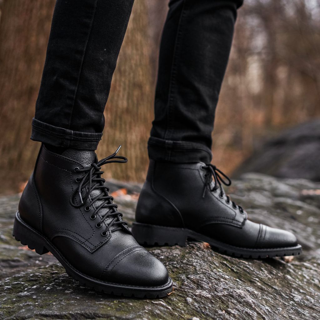 Vanguard | Black Waxed Roughout - Image 7