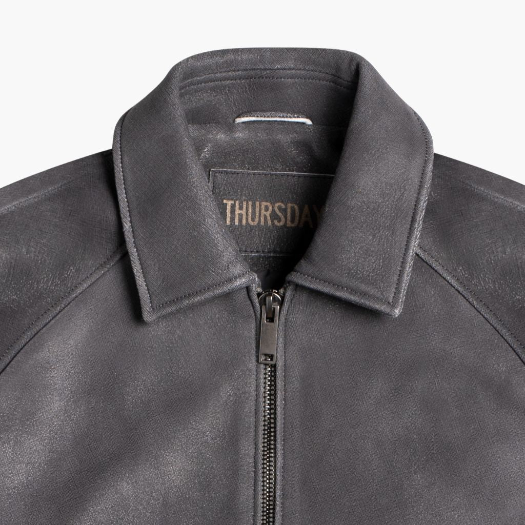 Major League Jacket | Grey Textured - Image 7