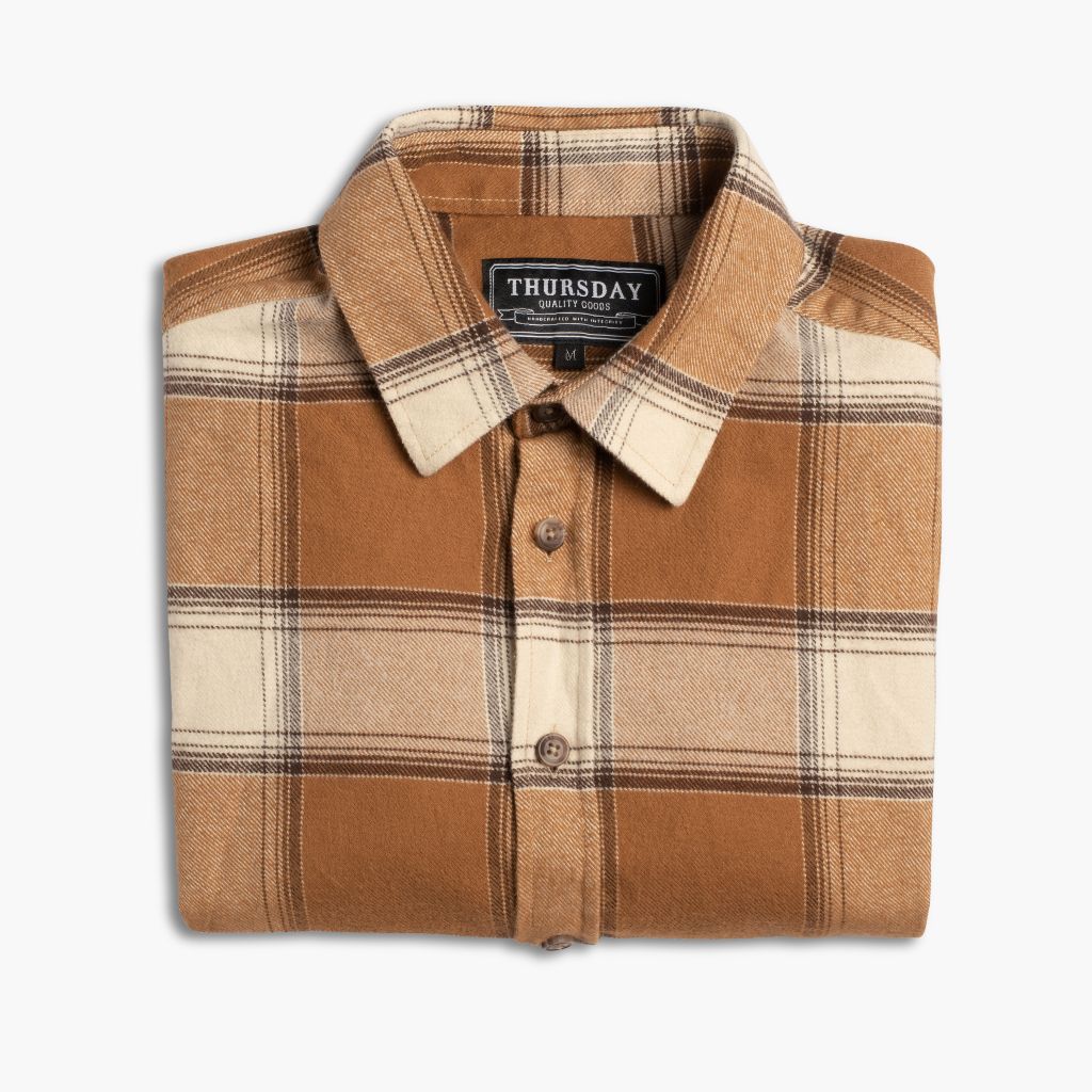 Forever Flannel Shirt | Butterscotch - Image 3