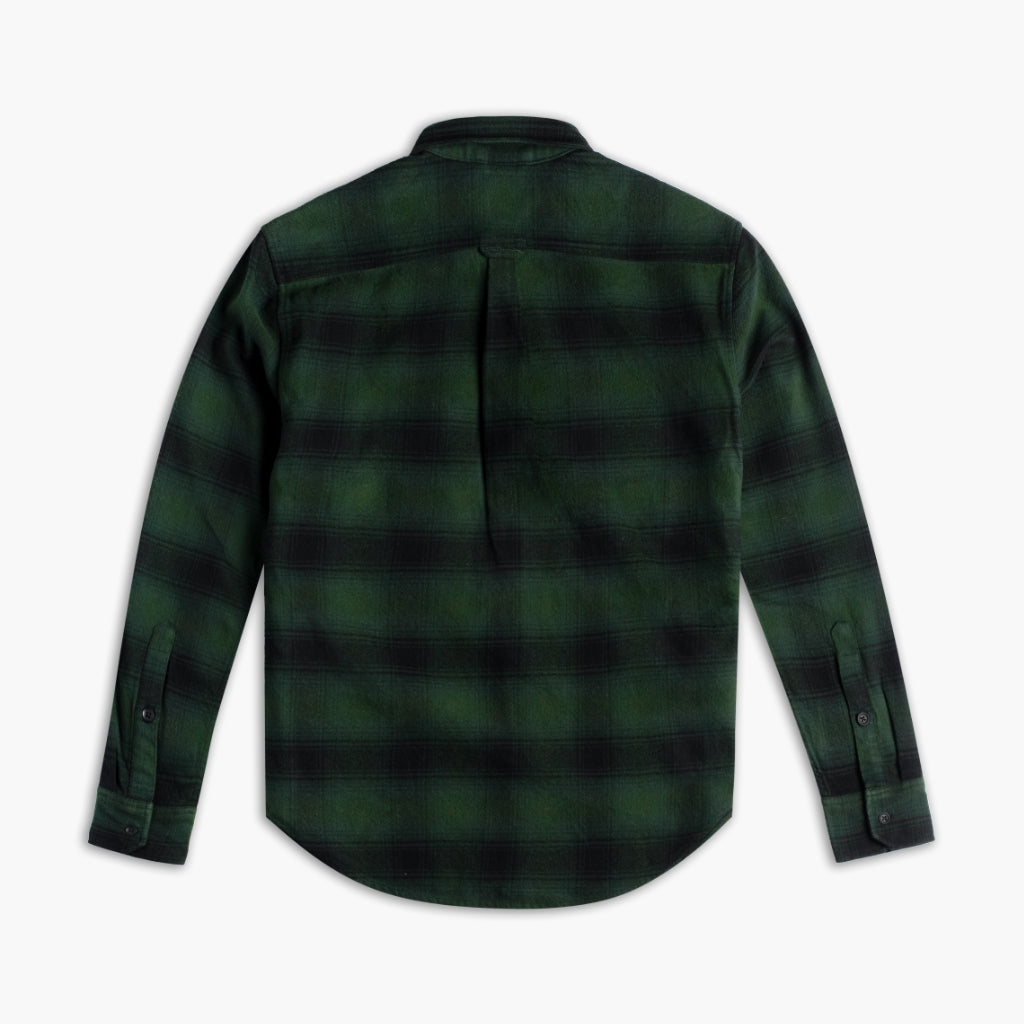 Summit Flannel Shirt | Evergreen - Image 2