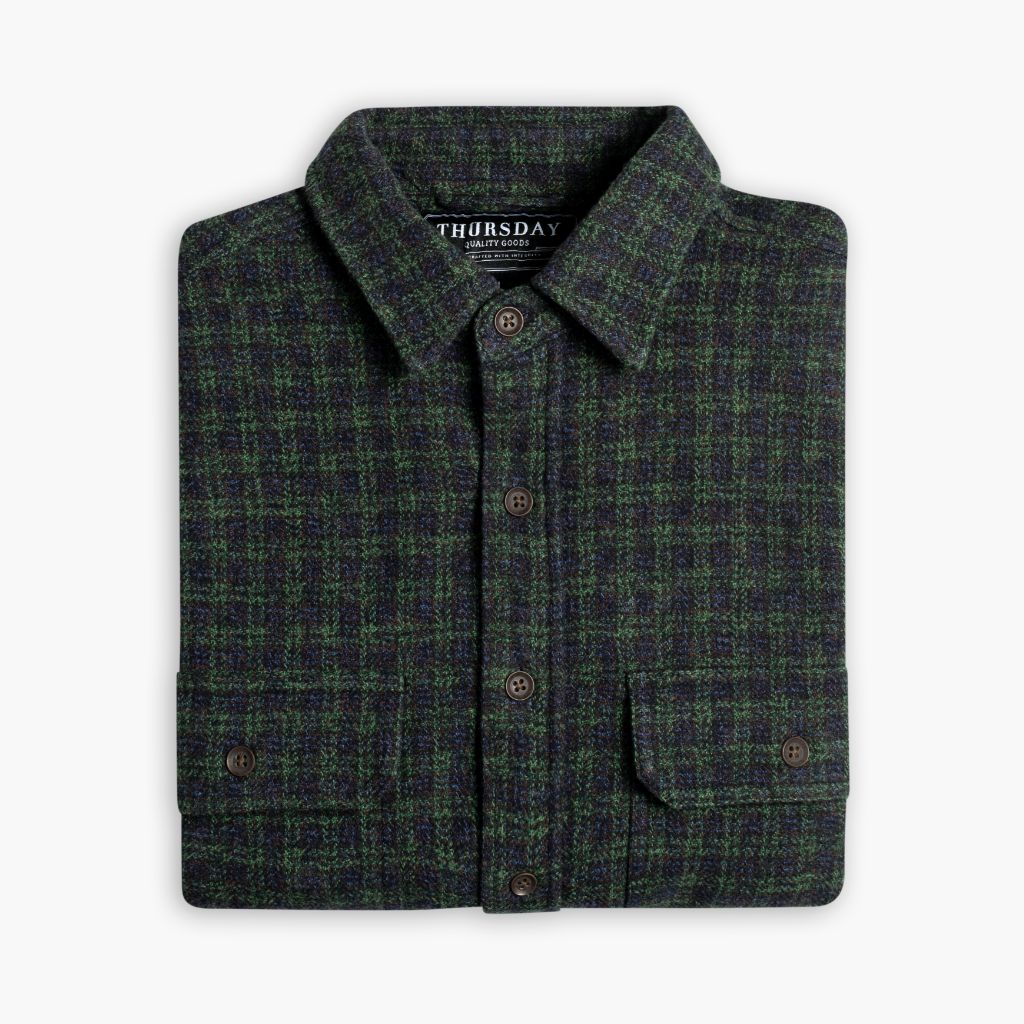 Summit Flannel Shirt | Pine - Image 3