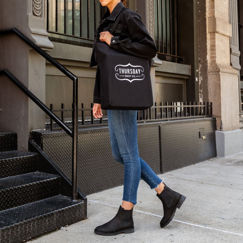 Canvas Tote | Black - Image 5