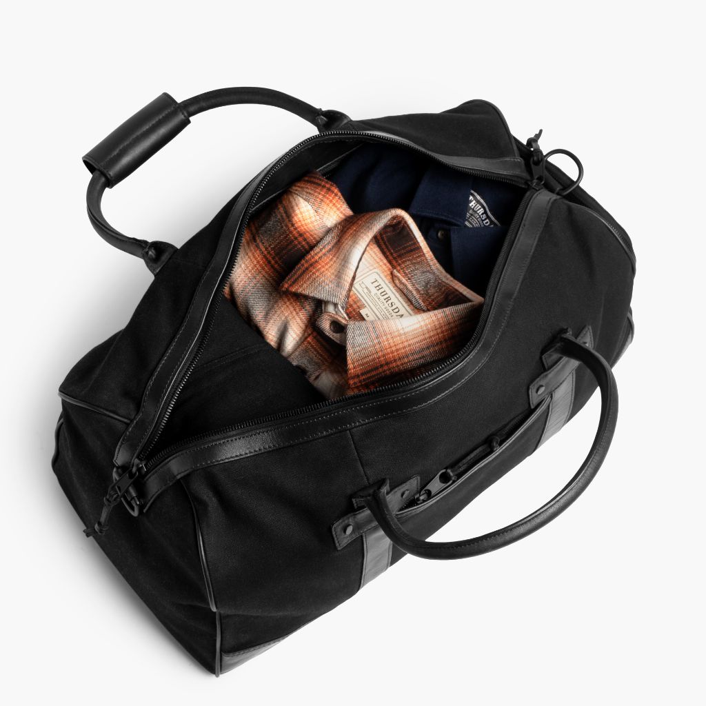 Weekender Bag | Black Canvas - Image 3