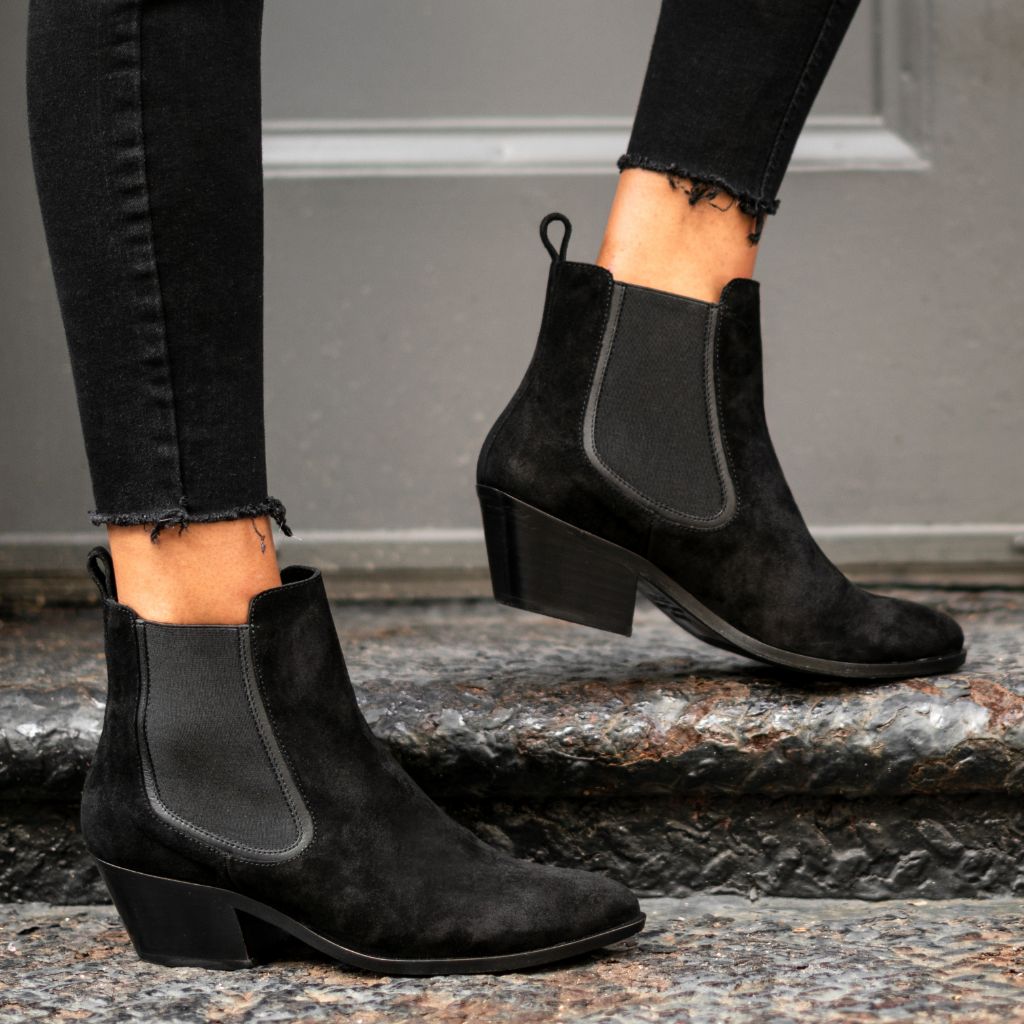 Duchess Bootie | Black Suede - Image 6