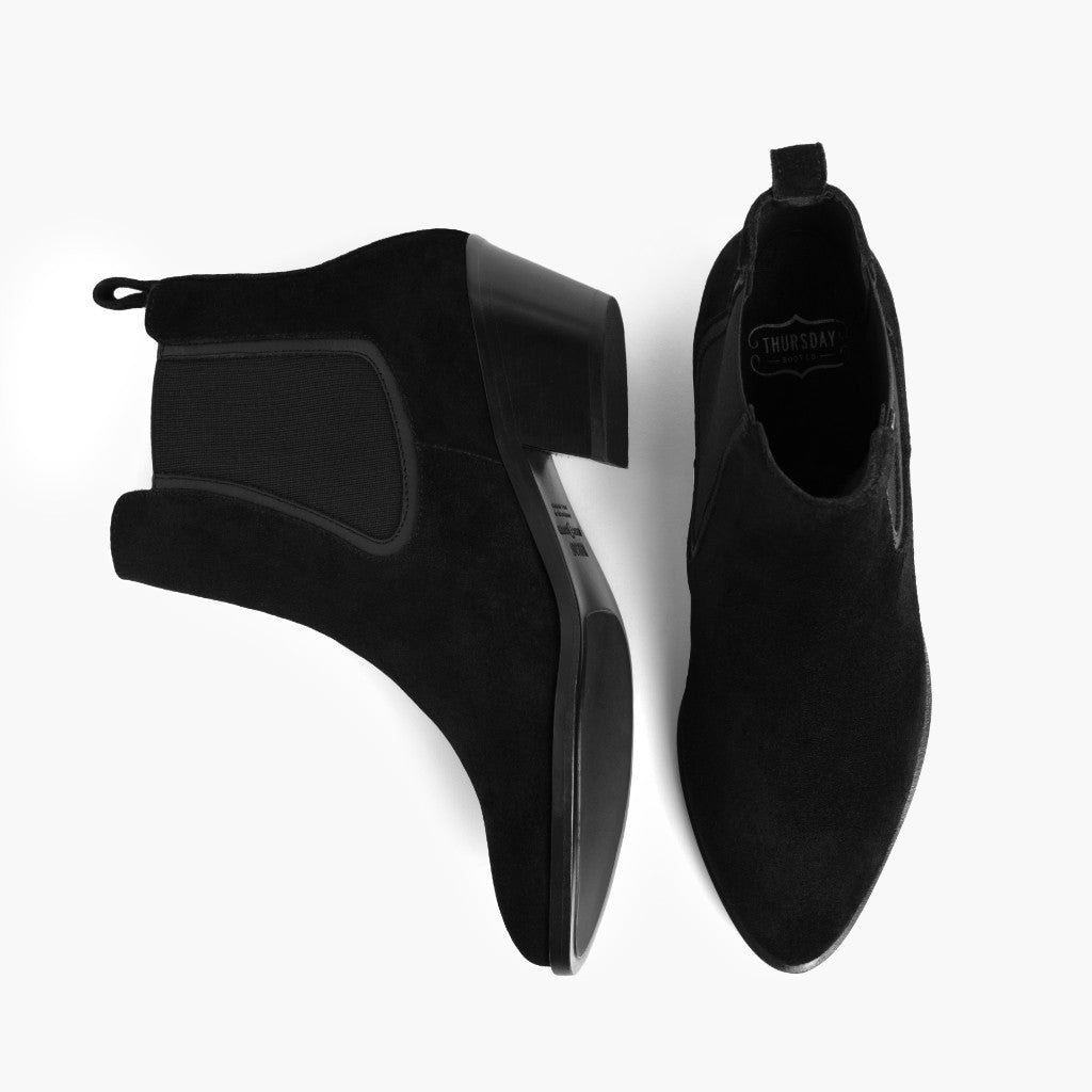 Duchess Bootie | Black Suede - Image 3