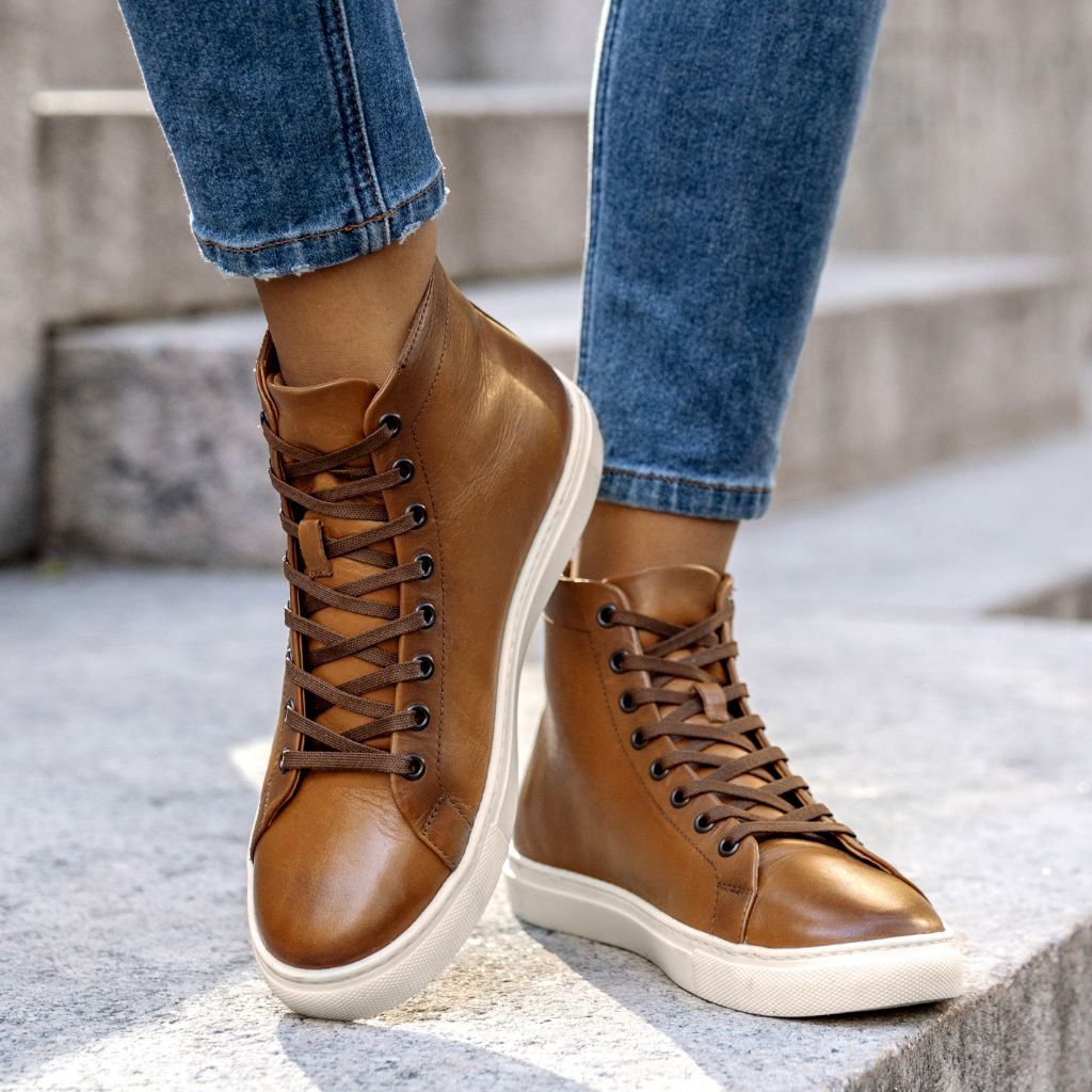 Women's Premier High Top | Toffee - Image 5