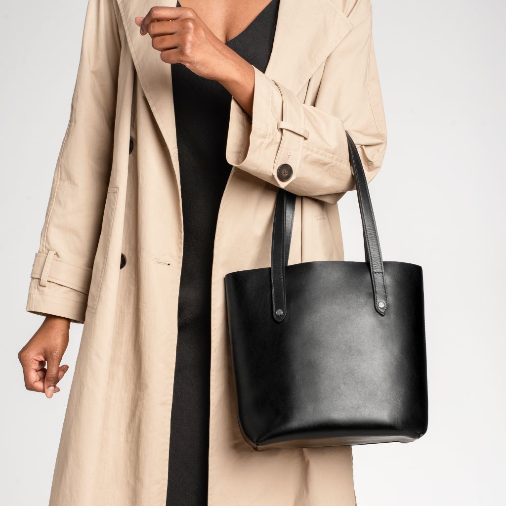 Everyday Tote | Black (S) (Silver) - Image 7