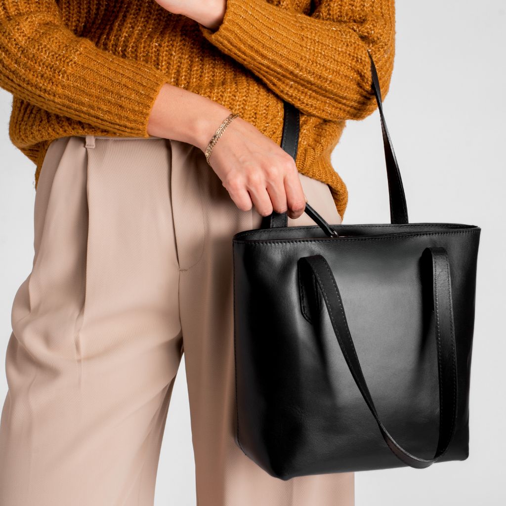 Everyday Tote | Black (S) (Zipper) - Image 7