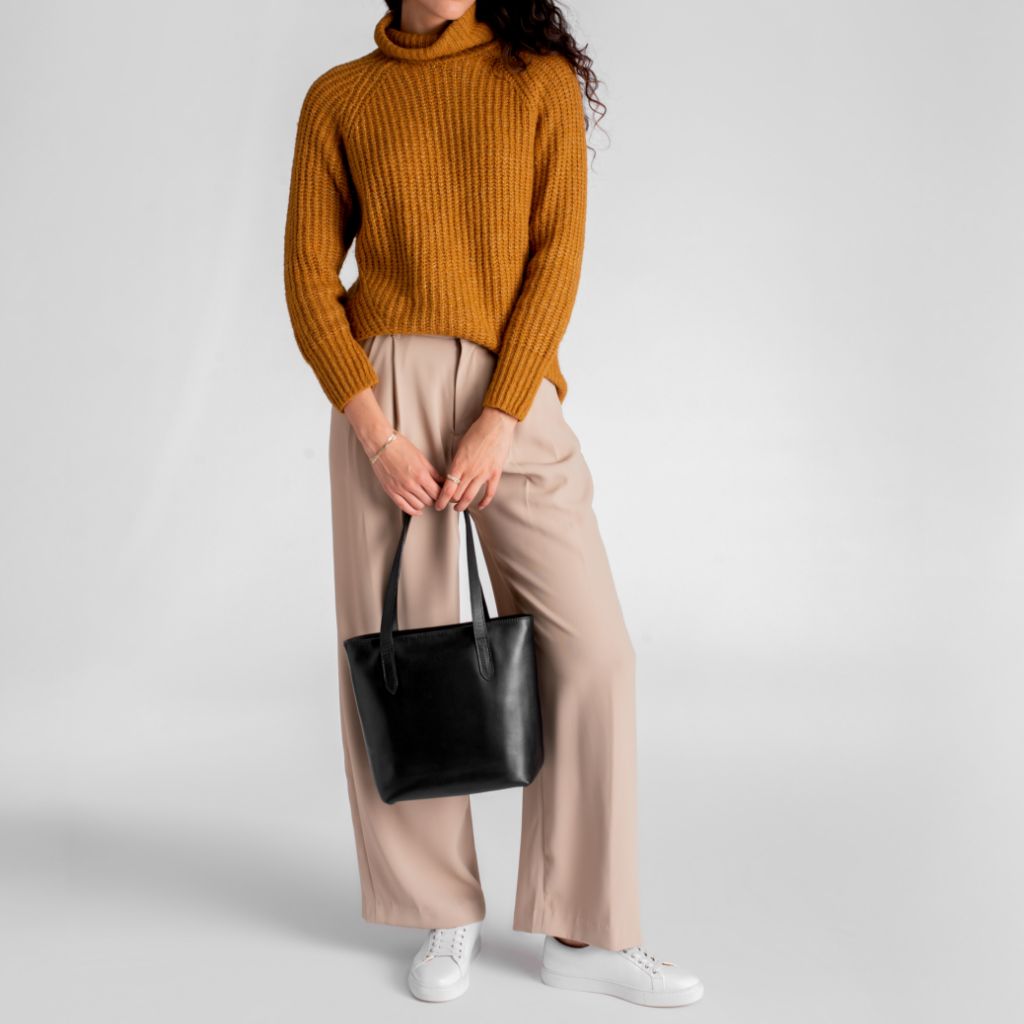 Everyday Tote | Black (S) (Zipper) - Image 8