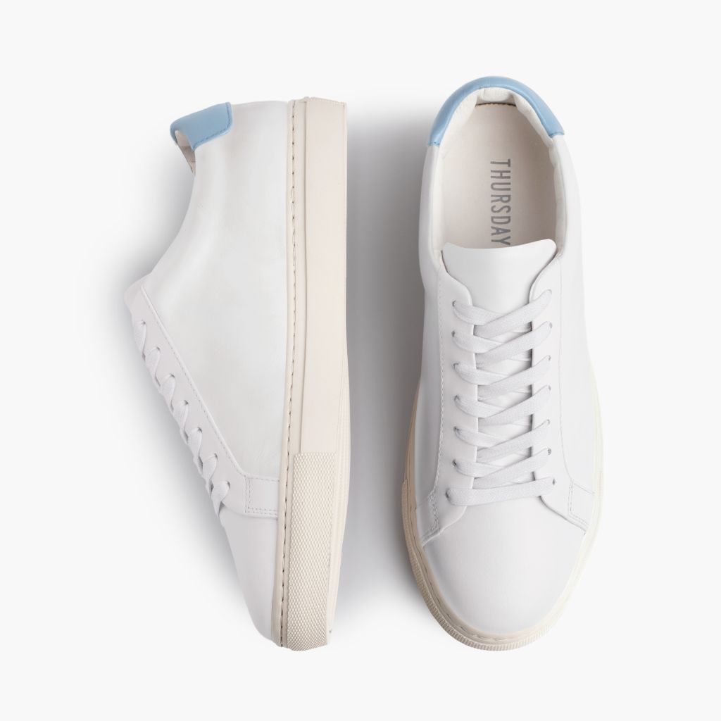Women's Legacy | White x Baby Blue - Image 3