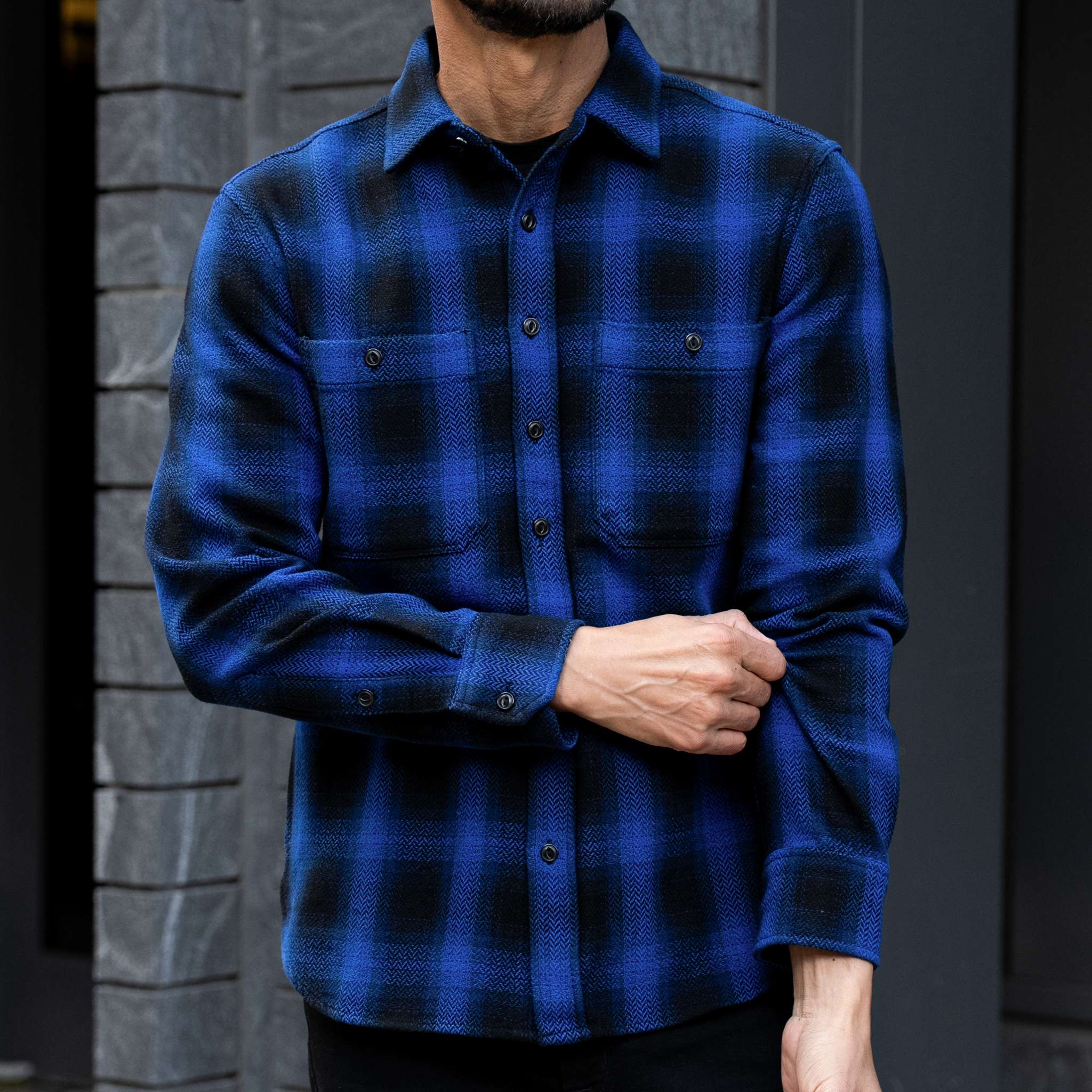 Buffalo Check Shirt | Eclipse - Image 6