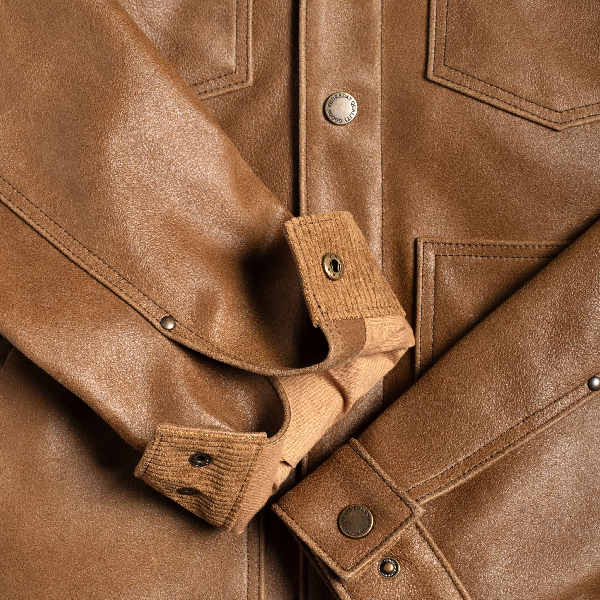 Roughout Cruiser Jacket | Natural - Image 8